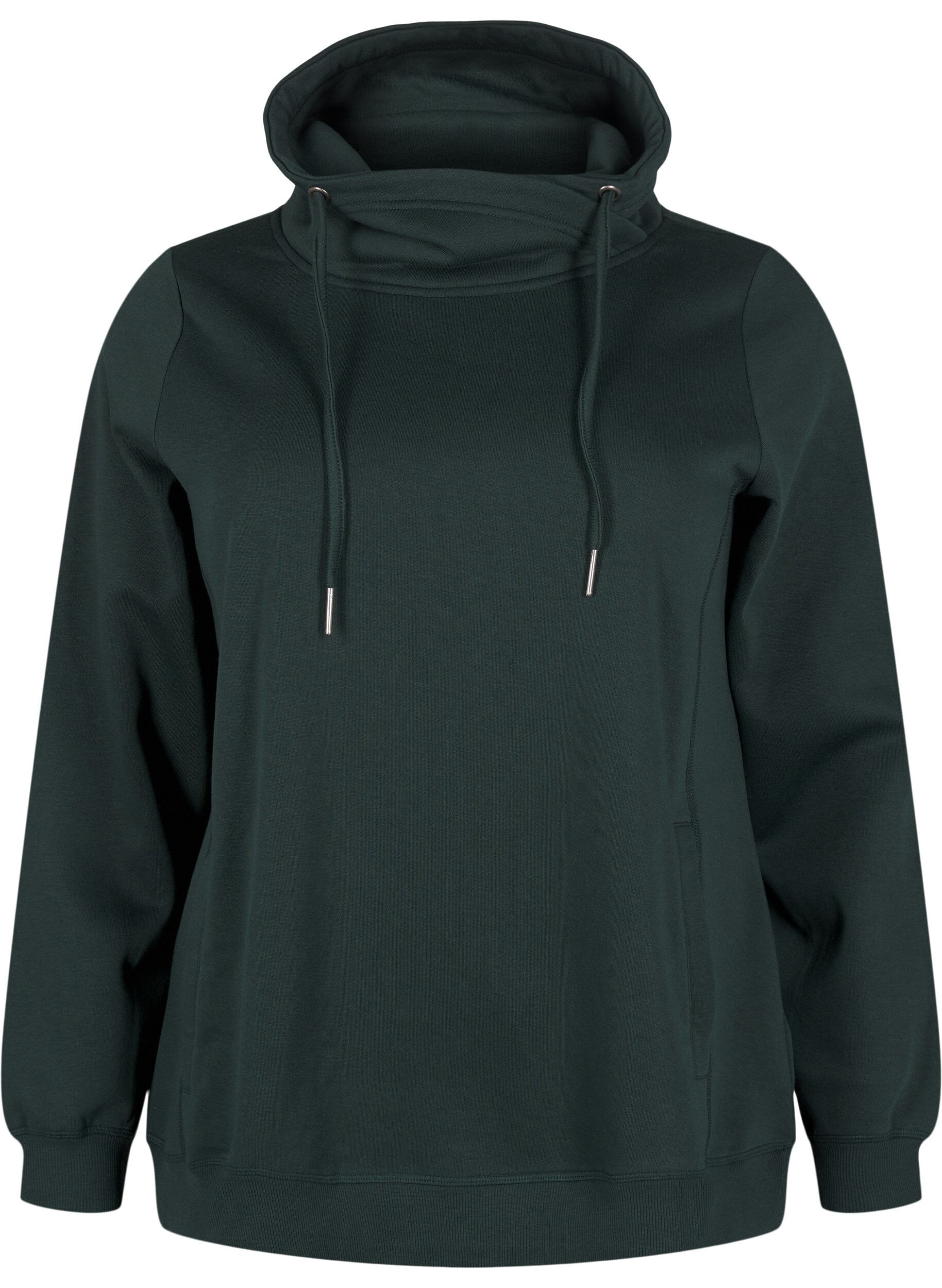 FLASH - Sweatshirt med høj krave