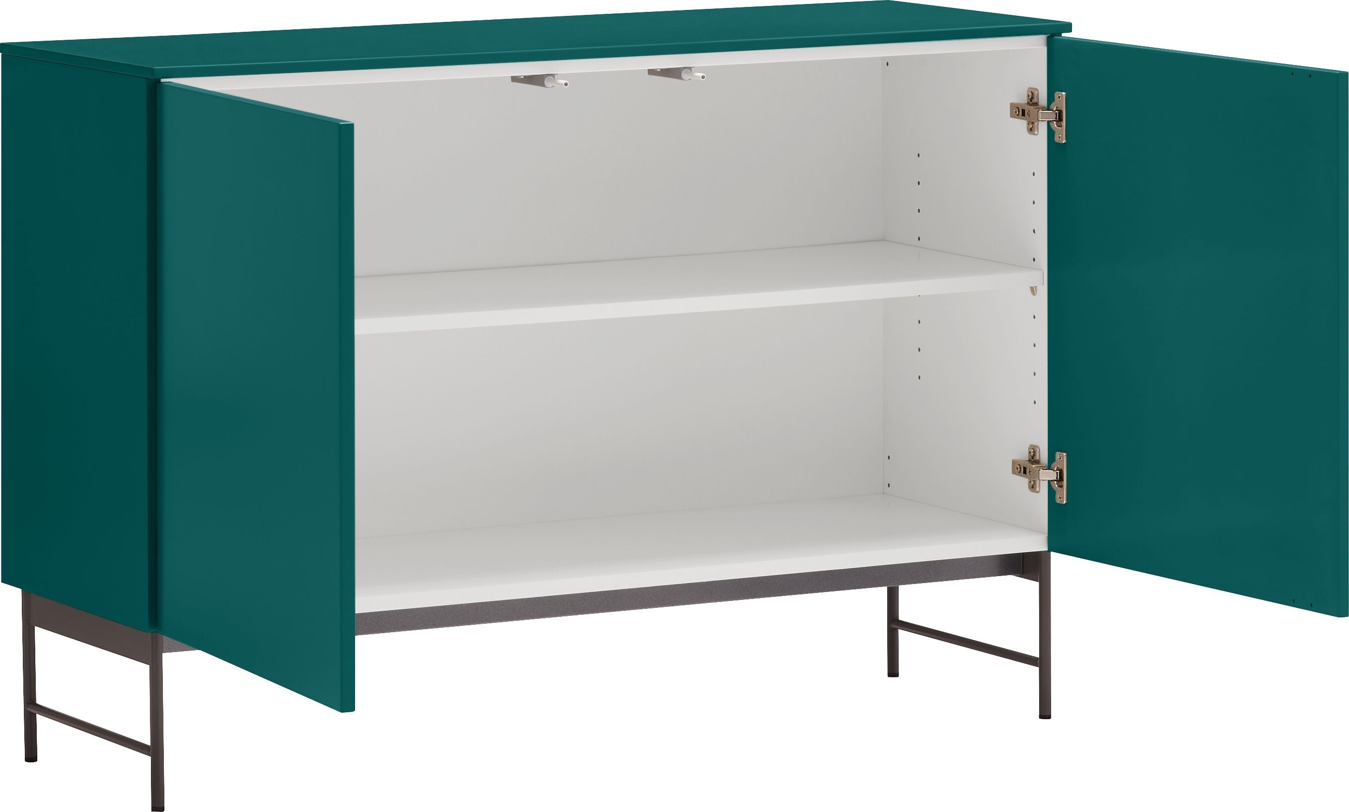 TILL Sideboard - Petrol / B: 112.0 cm x T: 41.0 cm x H: 78.3 cm