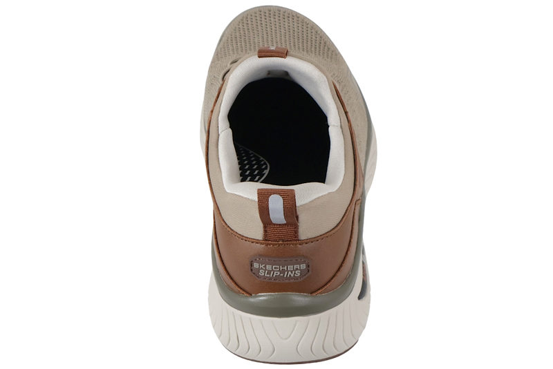 SKECHERS ARCH FIT CROSSER - EMERIC TAUPE SLIP-INS