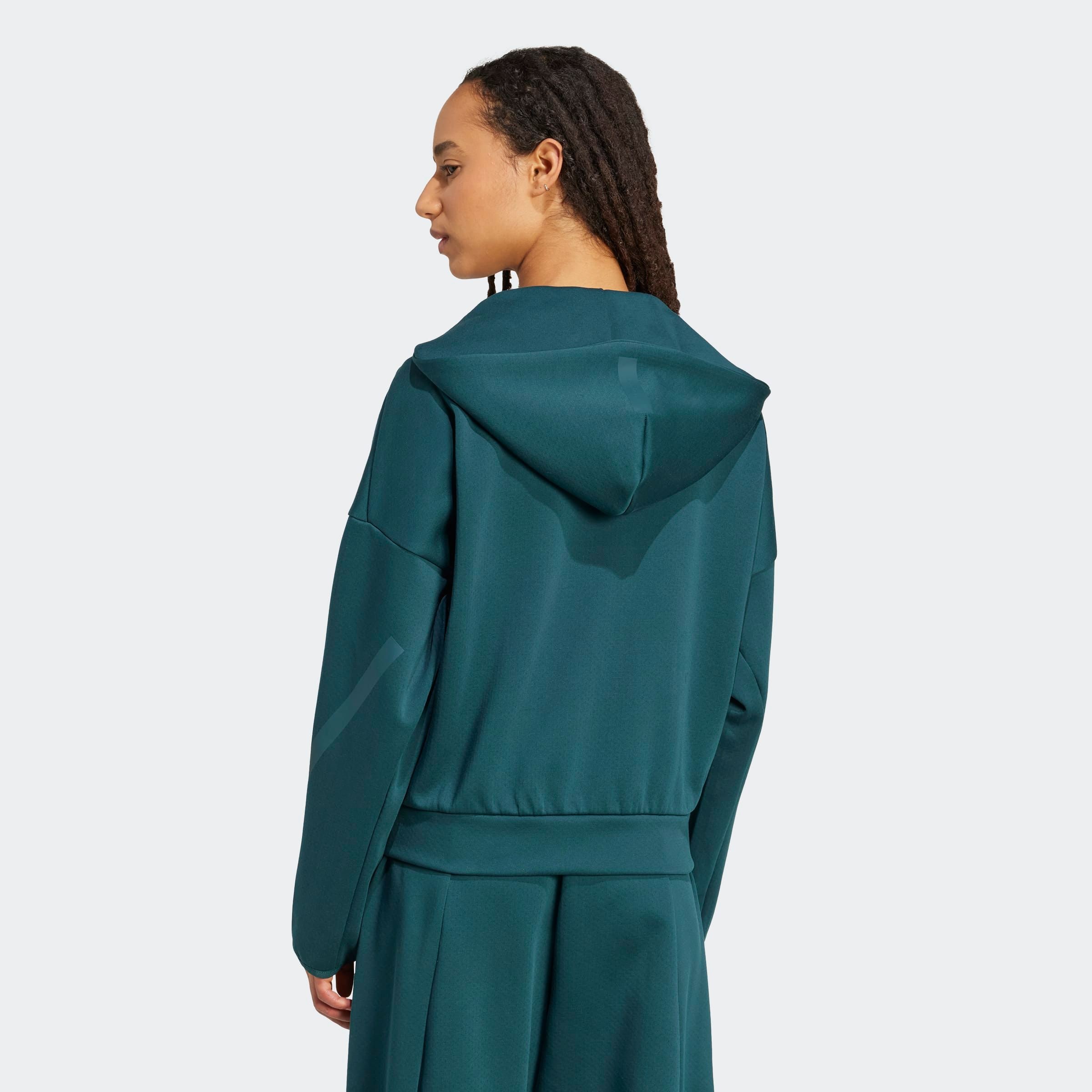 adidas Sportswear Kapuzensweatshirt »W Z.N.E. FZ«