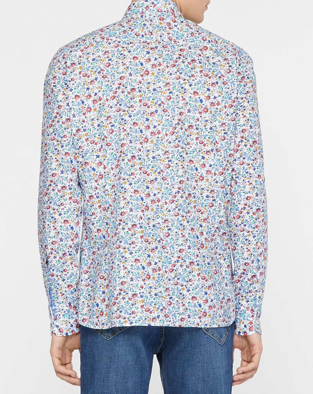 Hackett London Chemise à fleurs multicolore