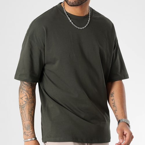 Tee Shirt Oversize Large 0106 Vert Kaki