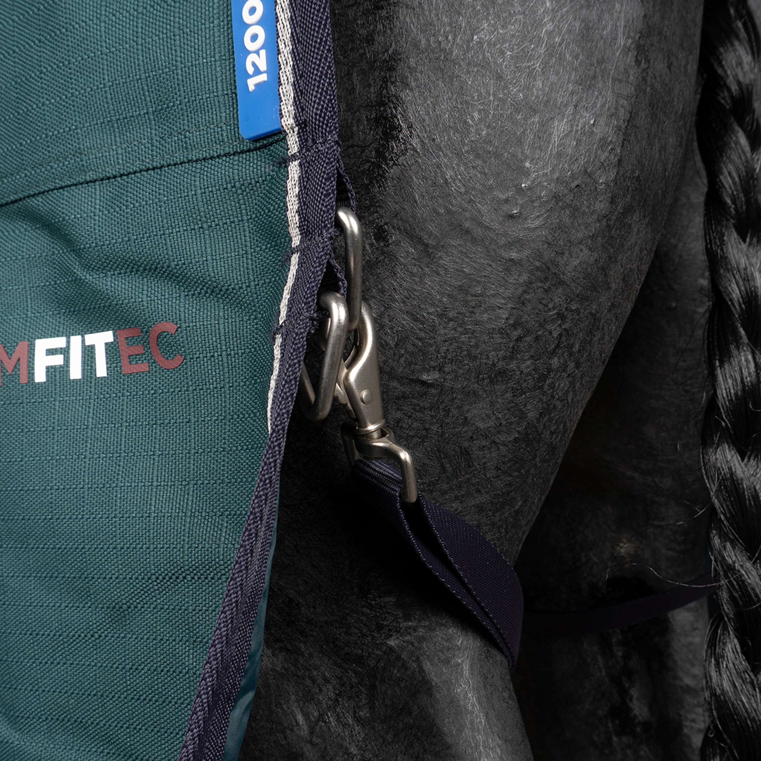 WeatherBeeta ComFiTec Plus Dynamic Turnout High Neck 100g Forest Green