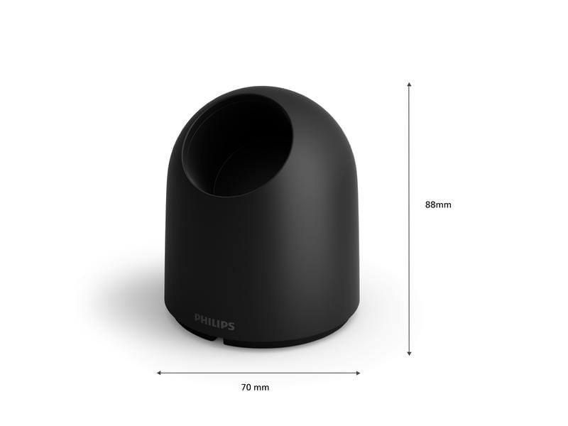 Philips Hue Secure Standfuss, Schwarz Standfuss