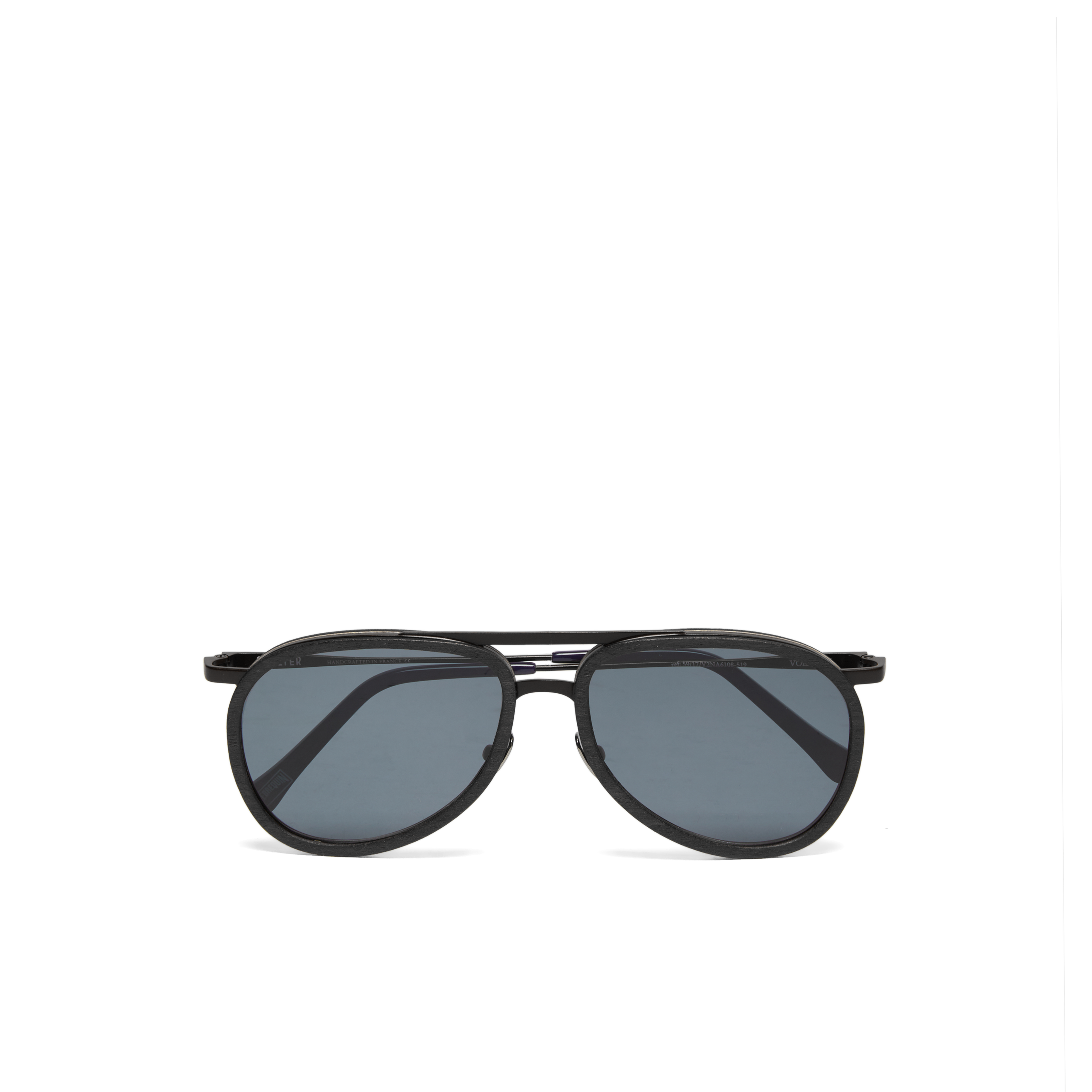 Lunettes de Soleil Aviateur en Bois de Tulipier Uni- VBQ x Shelter