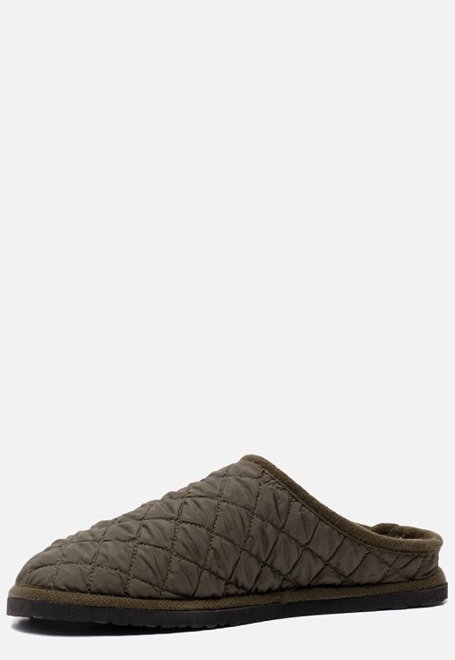 Basicz Pantoffels groen Textiel 370520