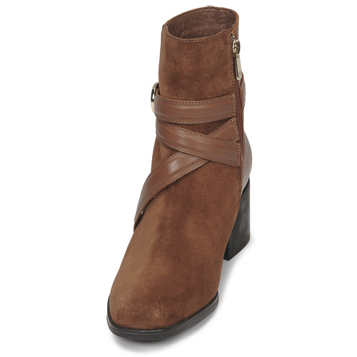 Tommy Hilfiger - ELEVATED ESSENTIAL MIDHEEL BOOT - Camel