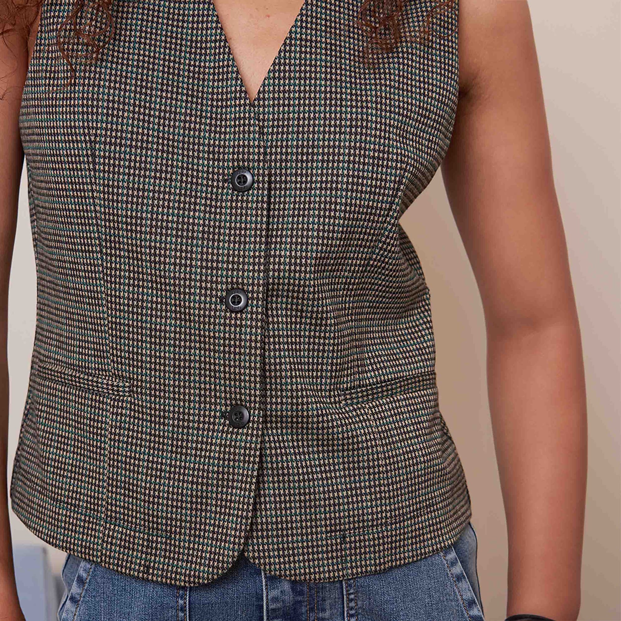 Gilet Femme multicolore