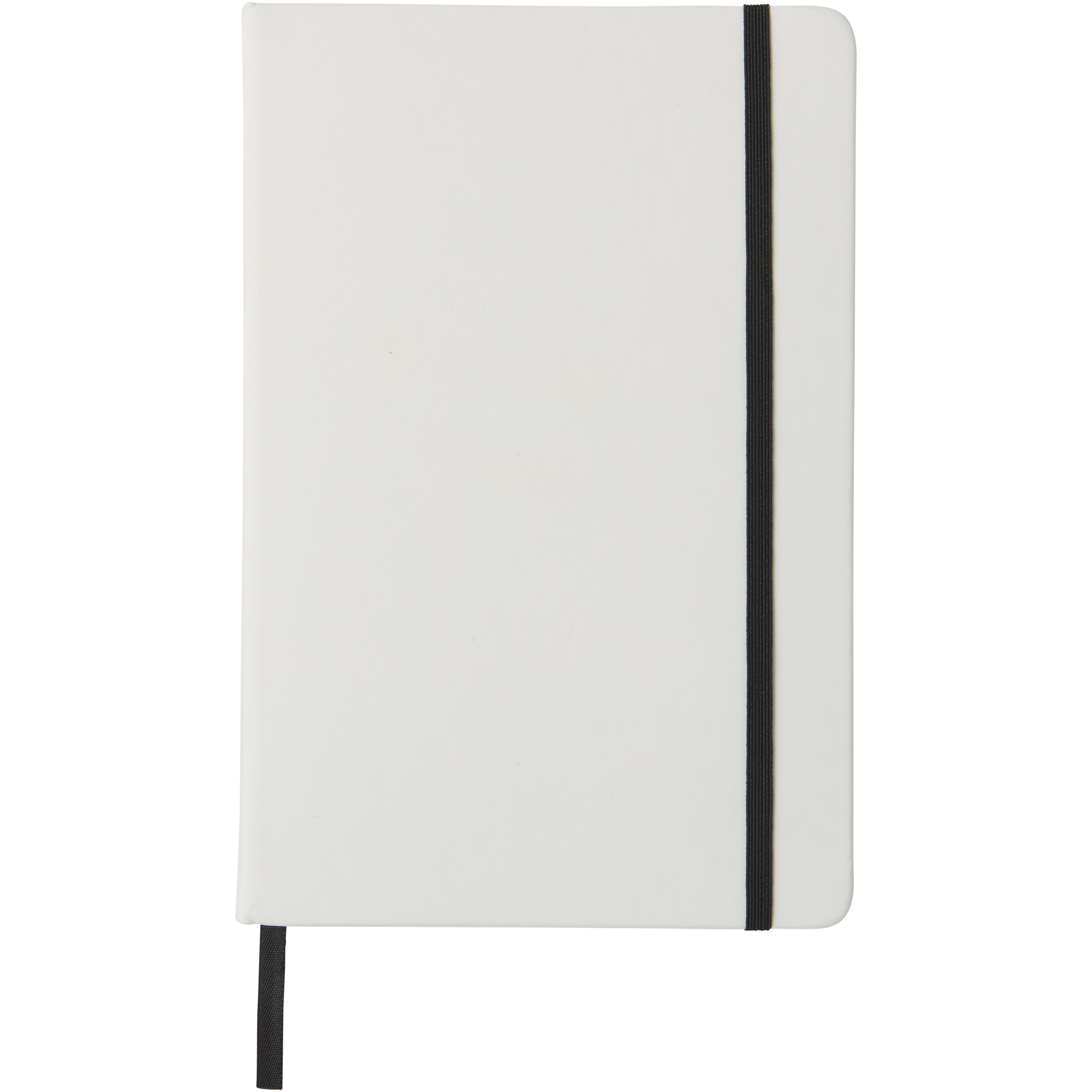 EgotierPro 107135 - Carnet de notes blanc A5 Spectrum avec élastique de couleur