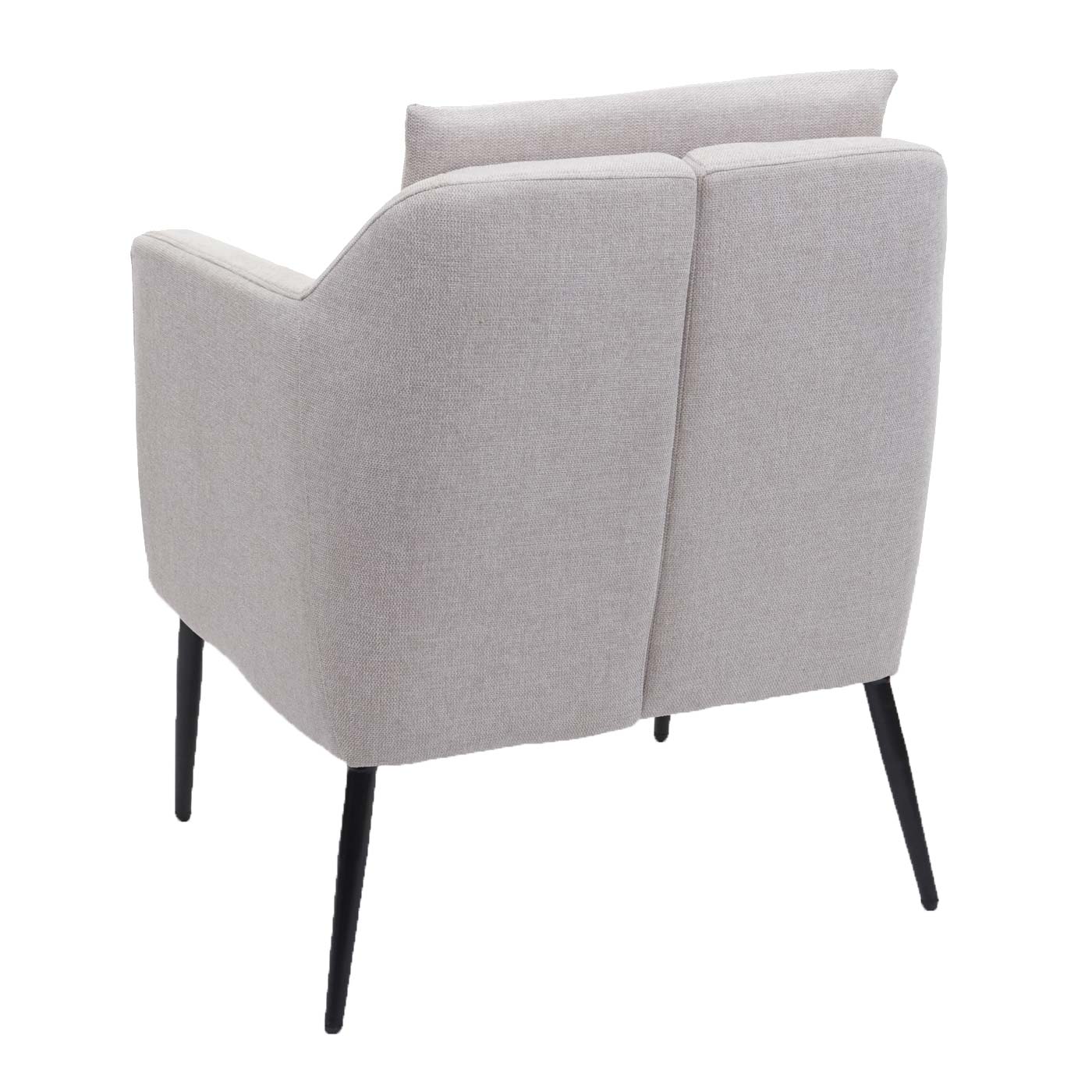 Lounge-Sessel MCW-H93a, Sessel Cocktailsessel Relaxsessel ~ Stoff/Textil creme-beige