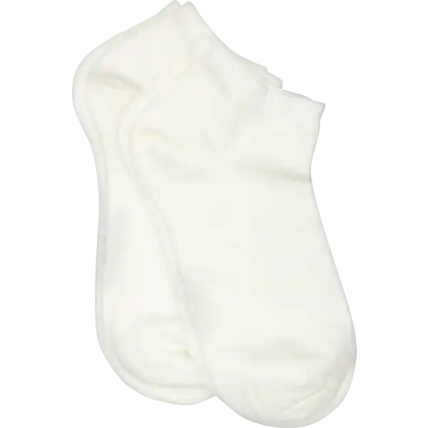 2er Pack Im Schuh Socke unisex weiß Gr. 43 / 46