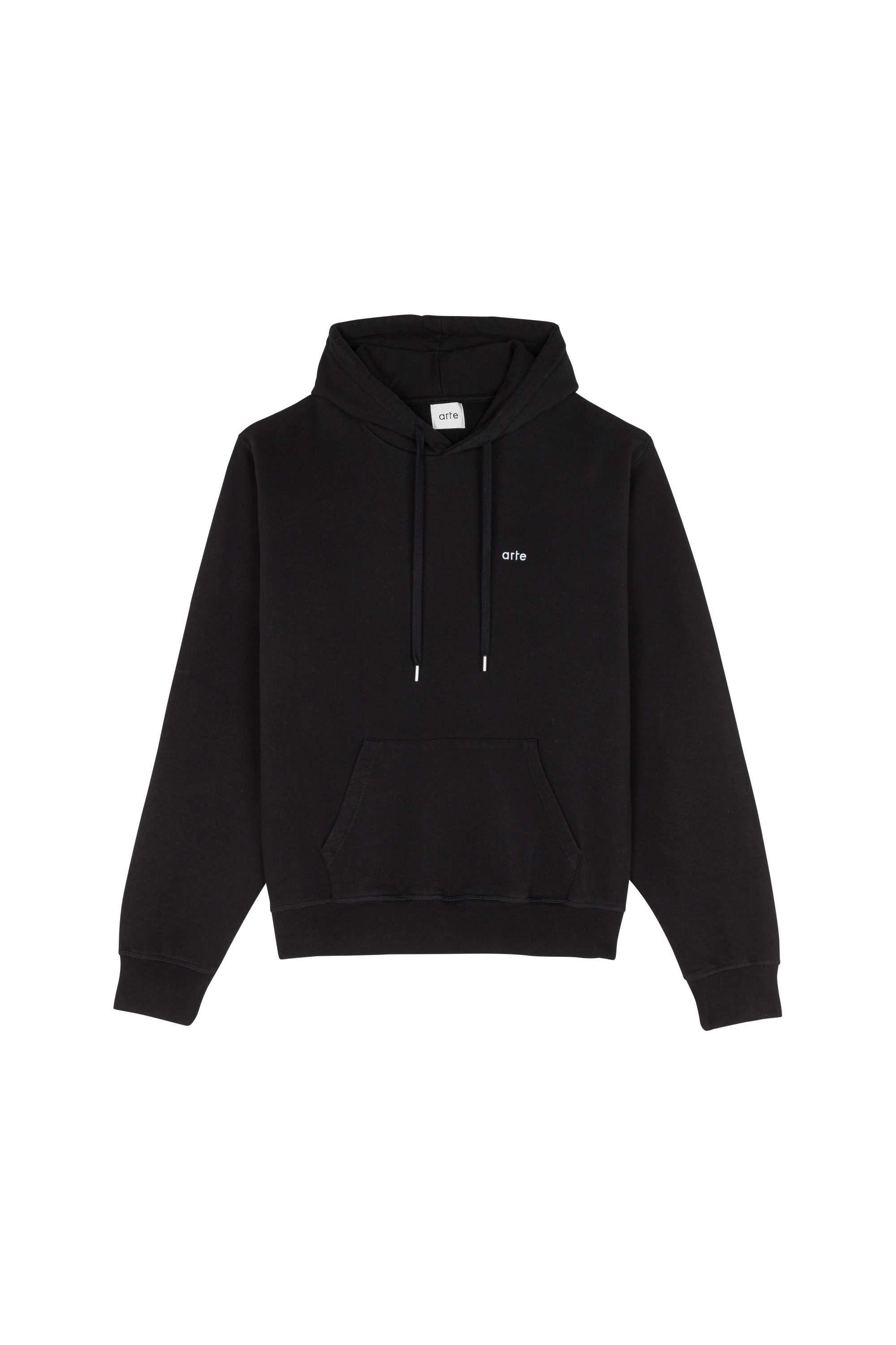 ARTE ANTWERP Hoodie Hank Back Multi Runner Noir