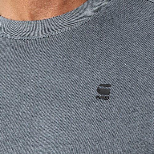 Tee Shirt Manches Longues Painted Garment Dyed D24668-2653 Gris Anthracite
