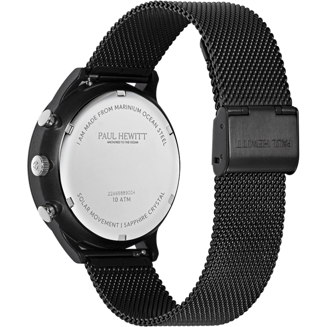 Paul Hewitt Chrono Marinium Ocean Steel Black Ø 42