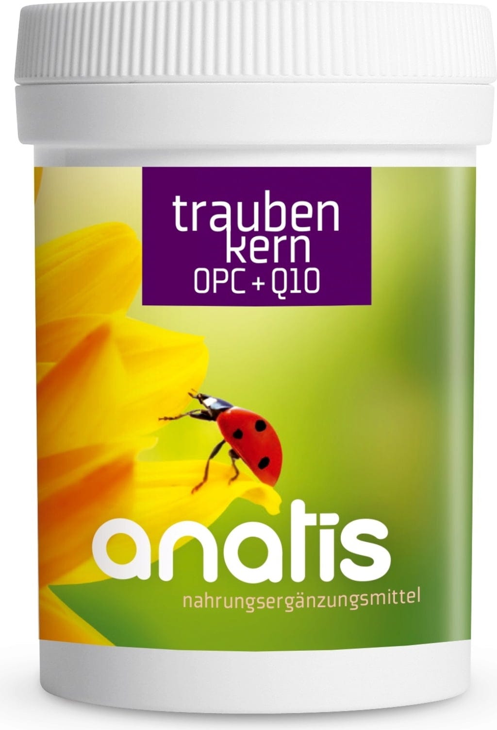 anatis  Traubenkernextrakt (OPC) + Coenzym Q10, 90 Kapseln