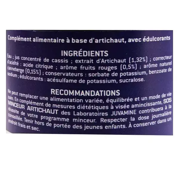 Juvamine SOS Emagrecedor Alcachofra 500ml