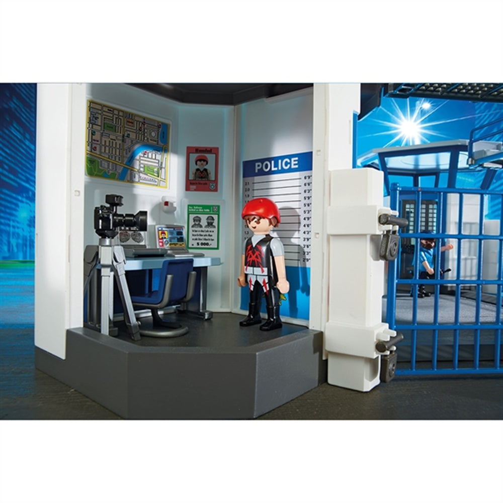 Køb Playmobil® City Action - Politistation med Fængsel