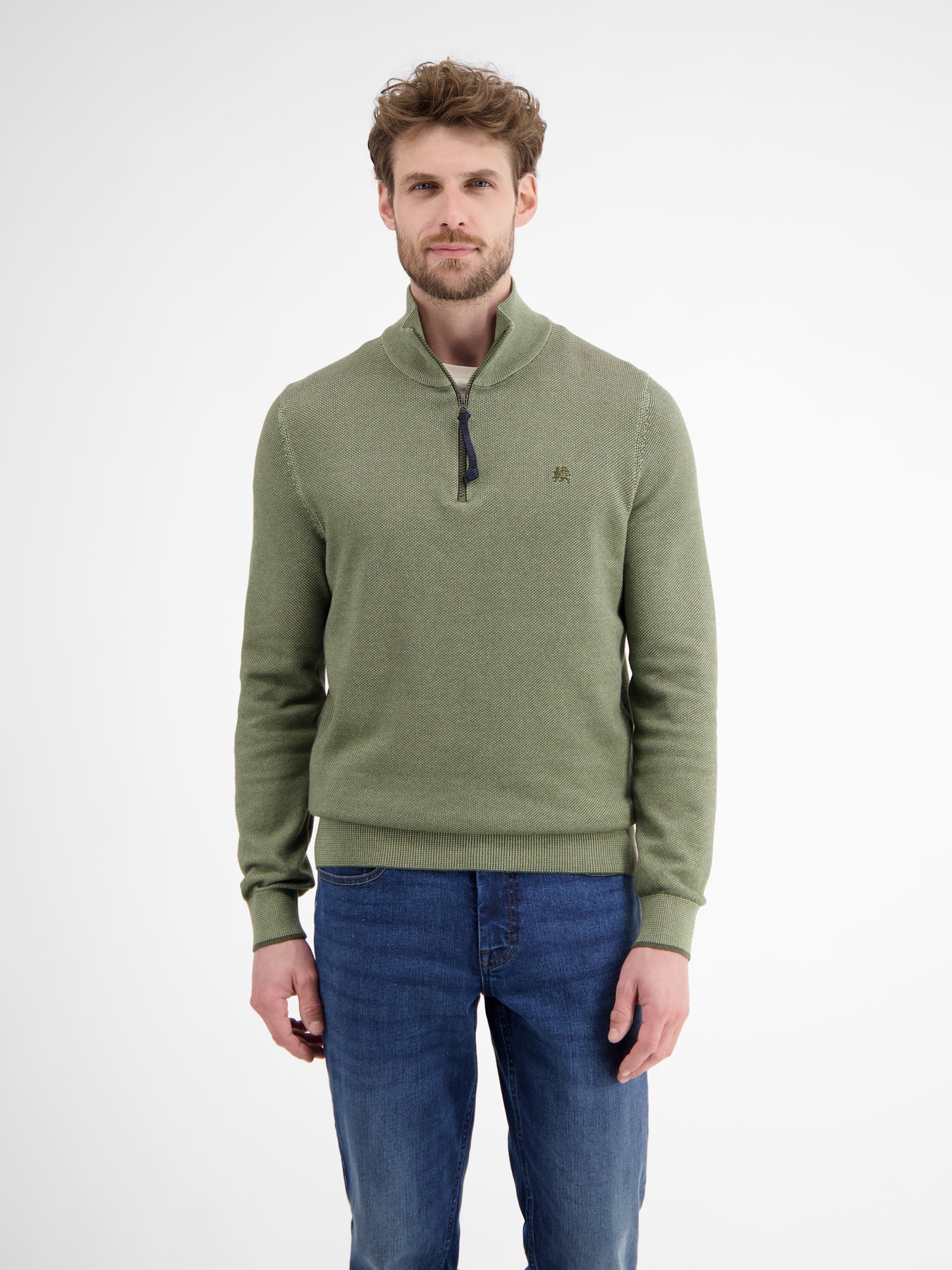 Herren Stricktroyer in lebendiger Optik