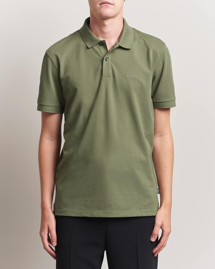 BOSS BLACK Pallas Polo Medium Green