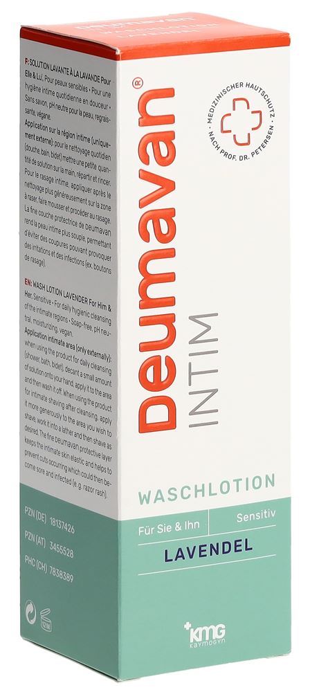 DEUMAVAN Intim Lavendel Waschlotion Lot neu Fl 200 ml