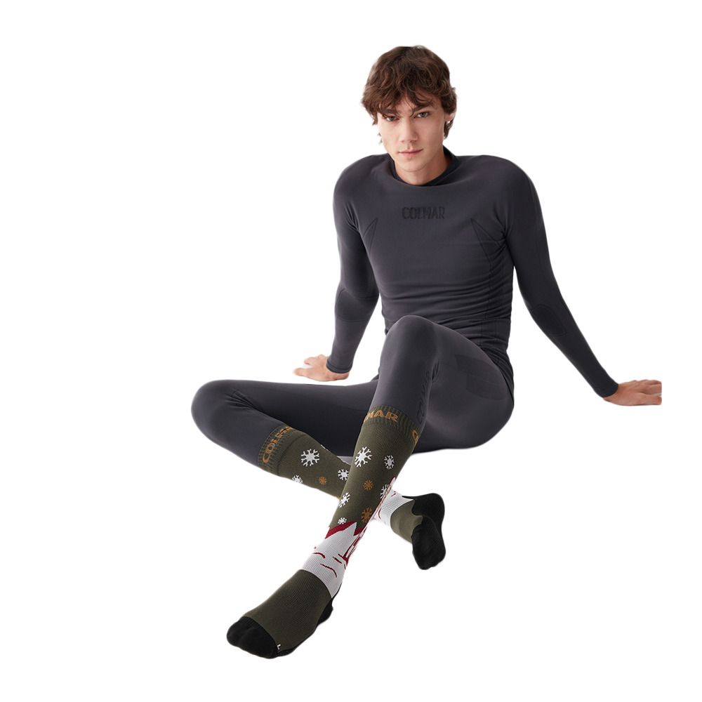 Colmar 5204 - Chaussettes soldier/crimson