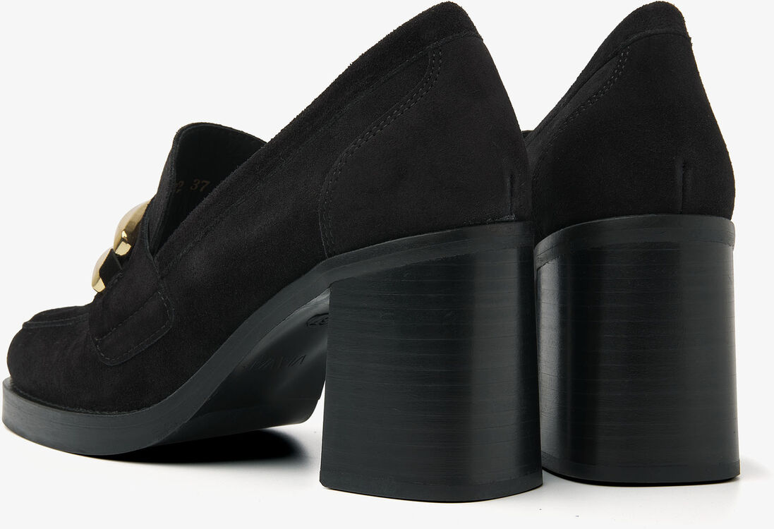 VIA VAI zwarte via vai loafers avery clover