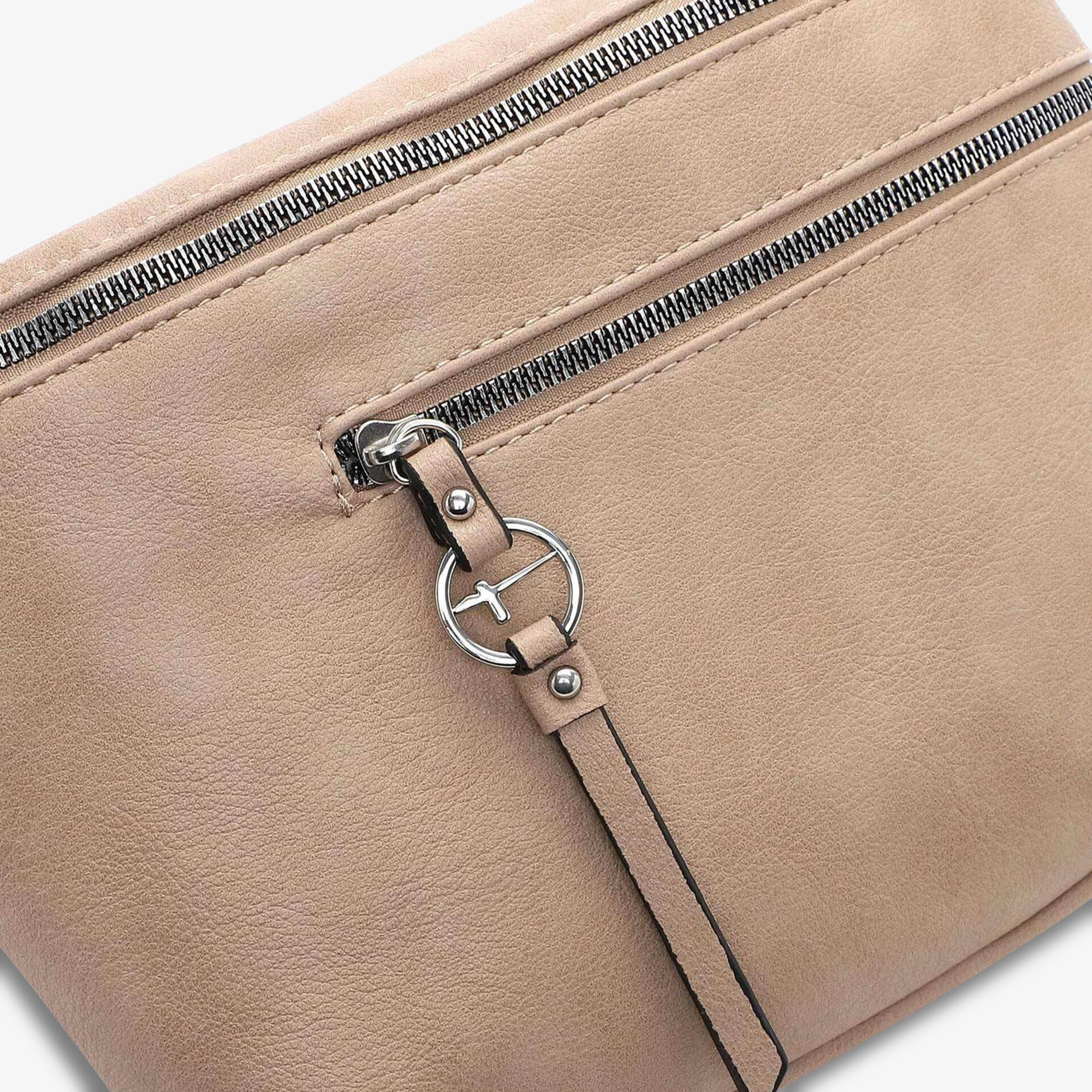 Tamaris Damen Umhängetasche beige