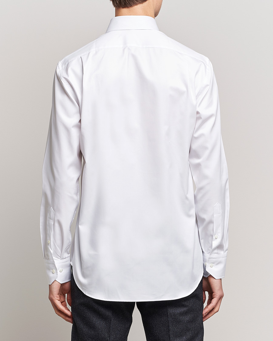 Stenströms Fitted Body Shirt White