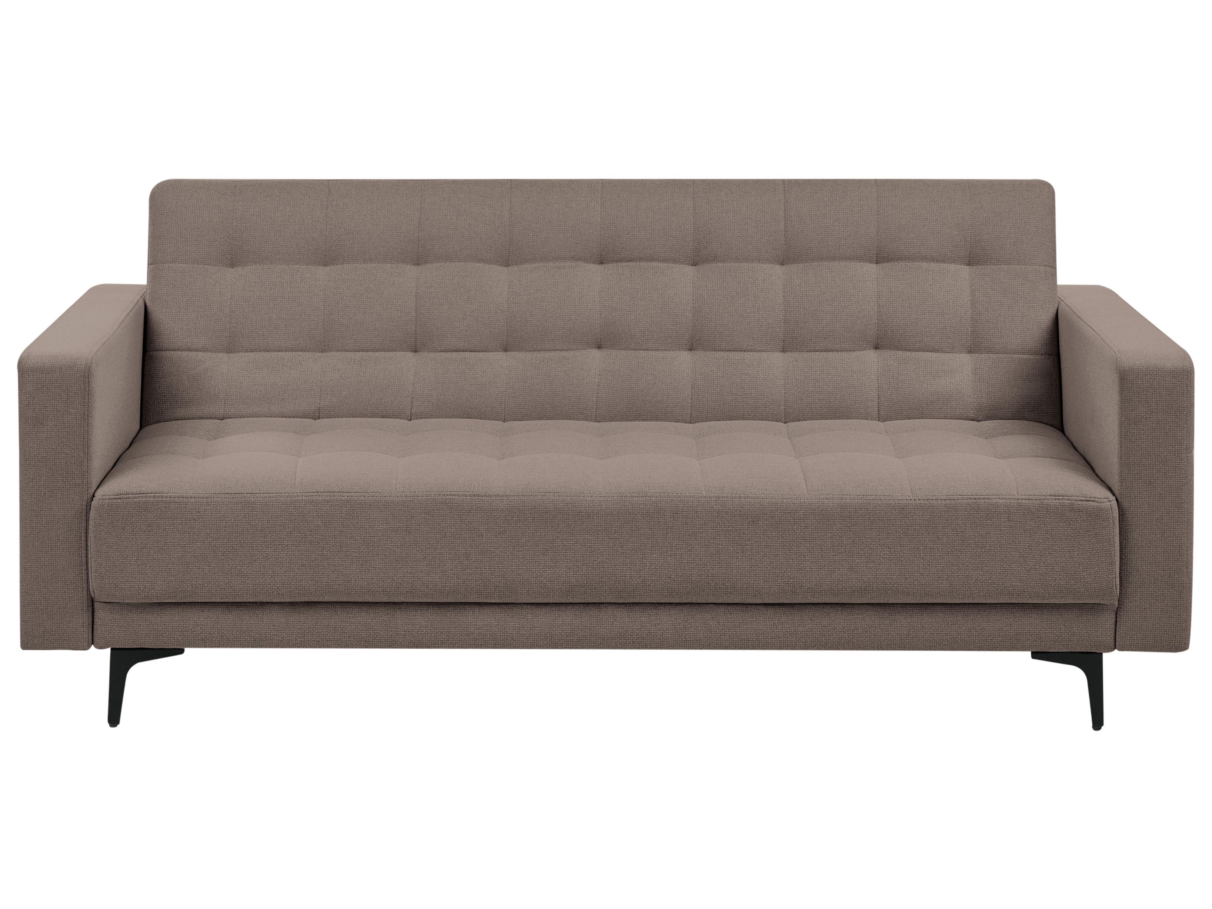 Slaapbank 3-zits ABERDEEN Stof Taupe