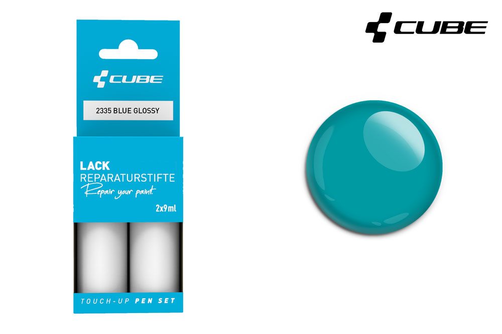 Cube Lackreparaturstift Set BLUE glossy kaufen | Bike-Discount