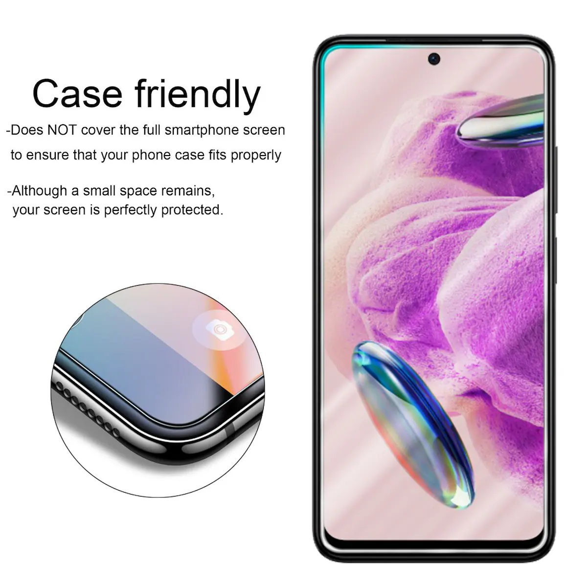Redmi Note 12S Skjermbeskytter Skärmskydd
