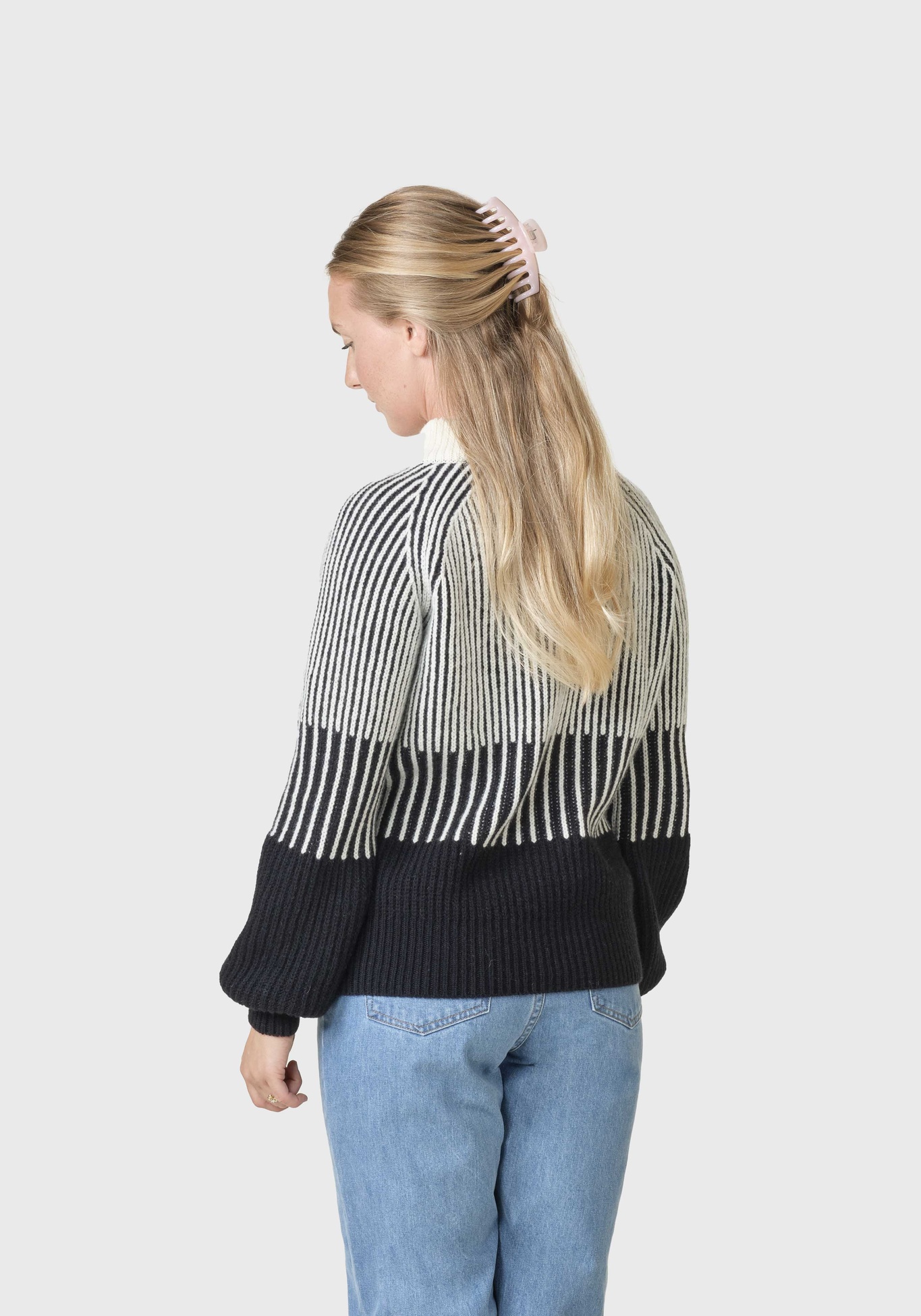 Klitmøller Collective Strickpullover Betty Black/Cream