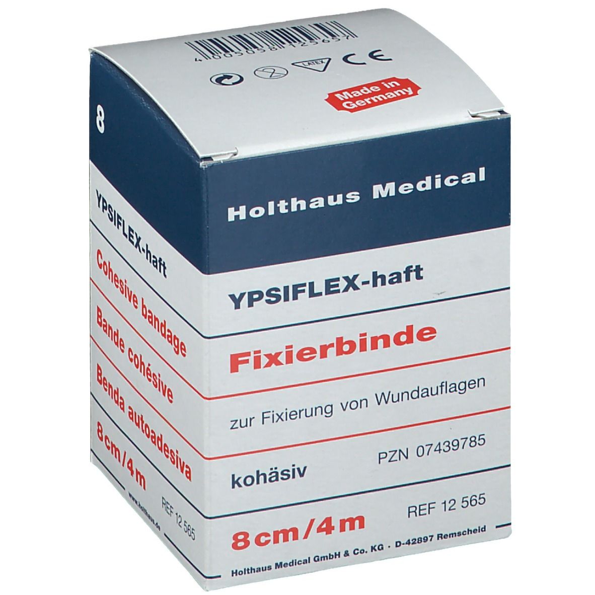 YPSIFLEX® haft Elastische Mullbinde 8 cm x 4 m