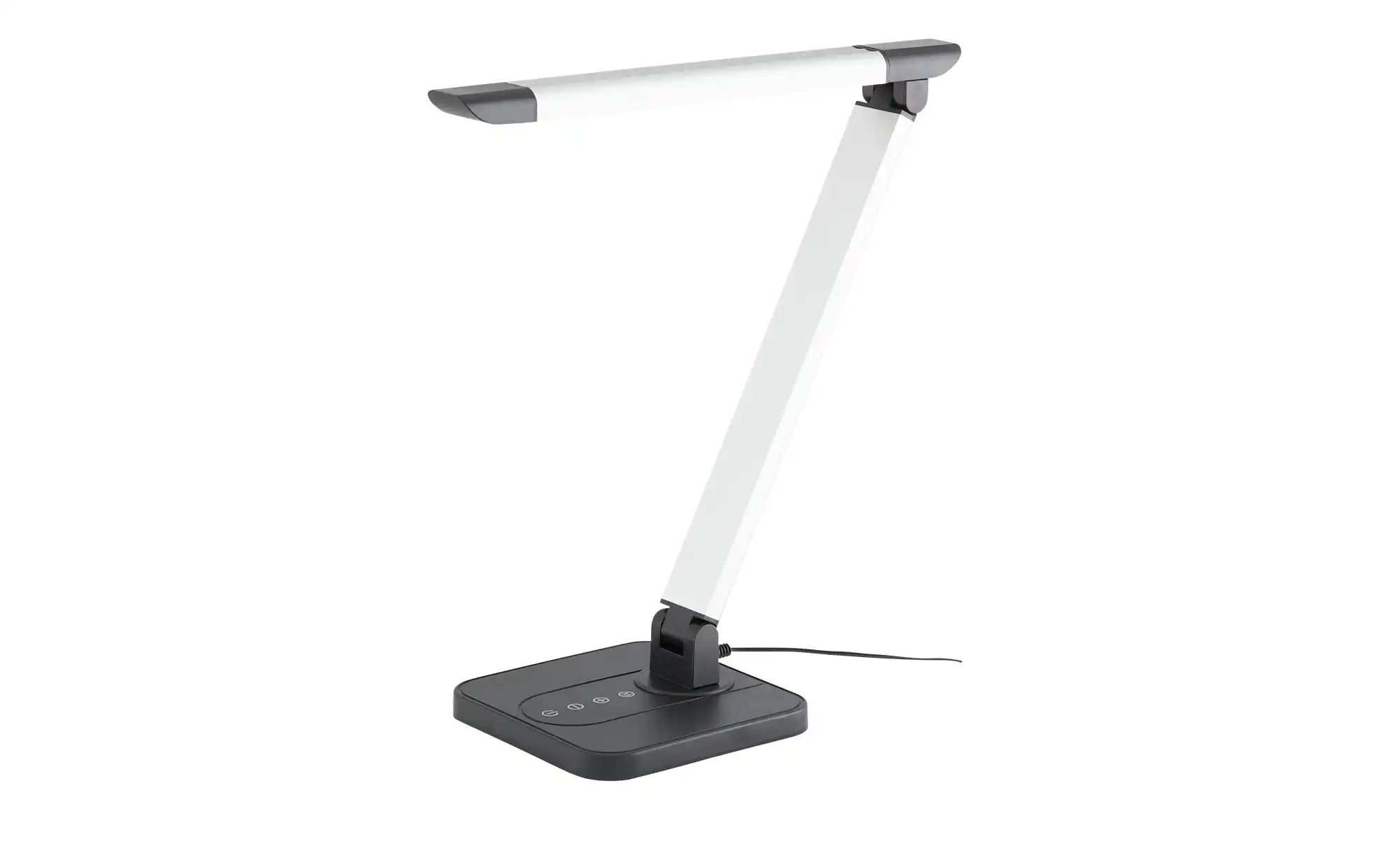 KHG LED-Tischleuchte, 1-flammig, Alu/schwarz