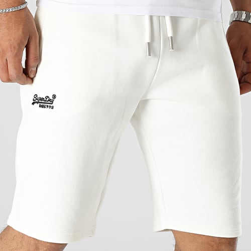 Short Jogging Vintage Logo Embroidery M7110395A Beige Clair