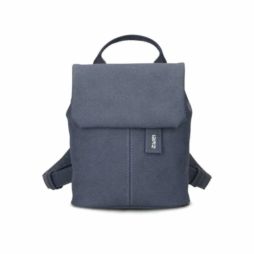 ZWEI Rucksack Blau Lederimitat