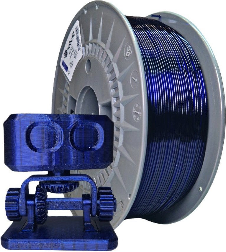 Nobufil  PCTG Candy Blue, 1,75 mm / 1000 g    Schlagfestes PCTG Filament aus recycelten Kunststoffen