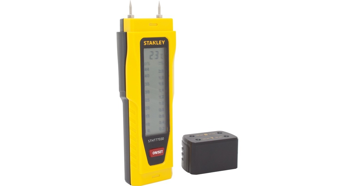 StanleyVochtmeter  (Geel/zwart)