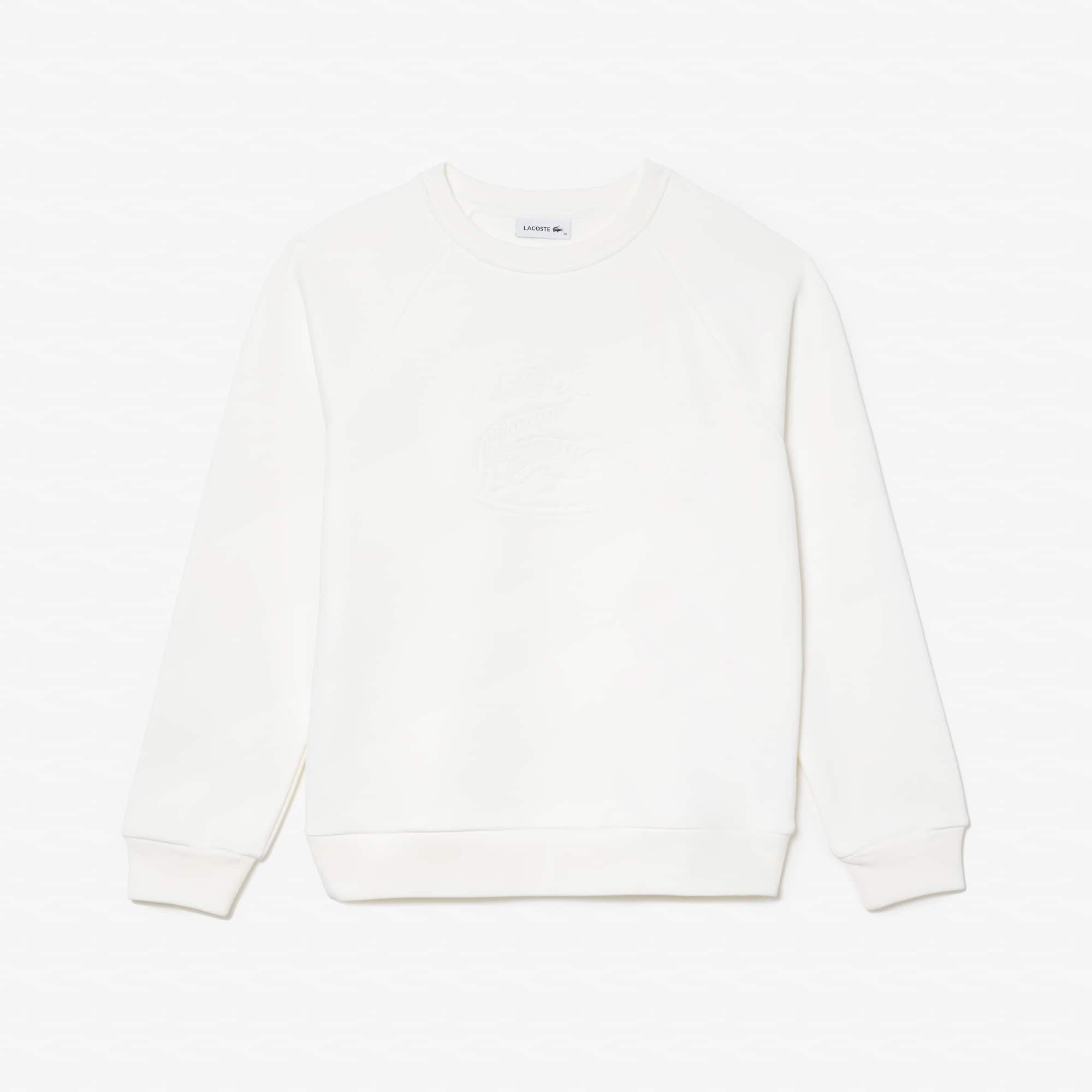 Sweatshirt Jogger relaxed fit avec broderie signature Sweatshirts - Blanc - Lacoste - Femme