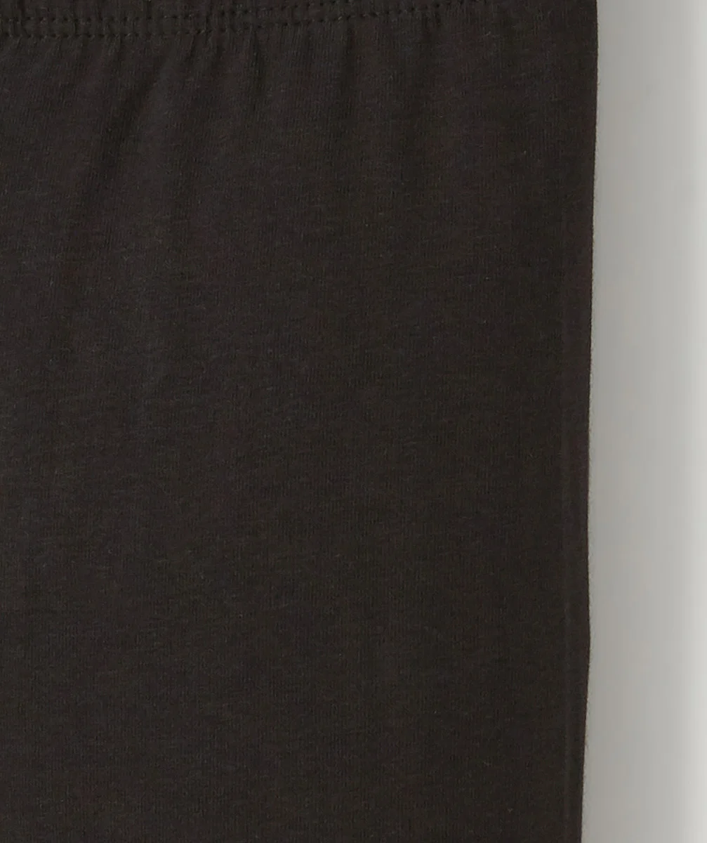 LE LEGGING NOIR EN COTON