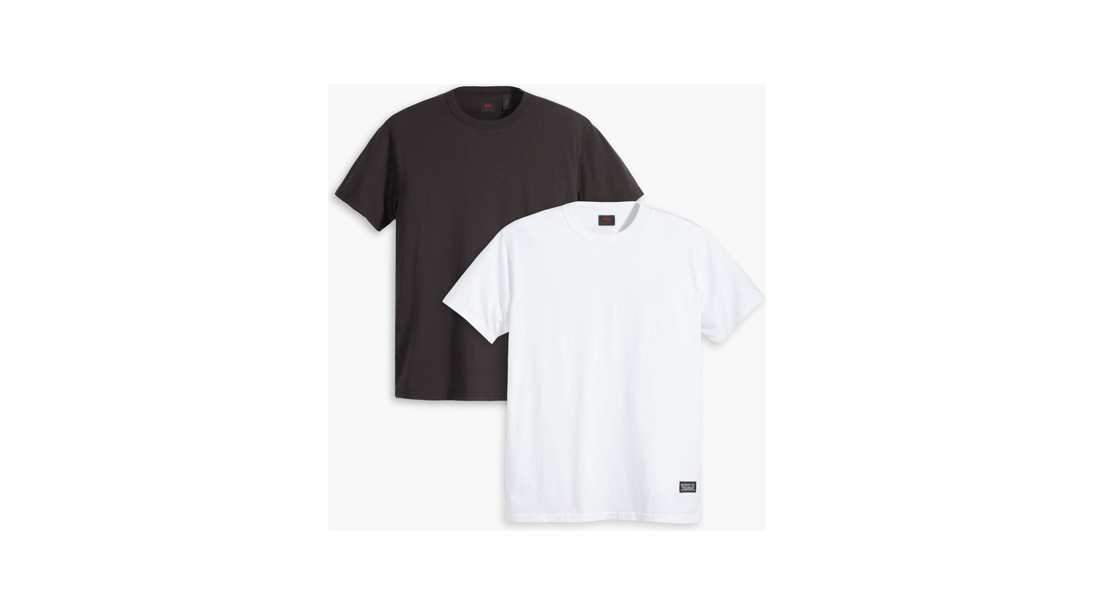 T-shirt Levi's® Skateboarding - Lot de 2 - Jet Black & White - Multicolore