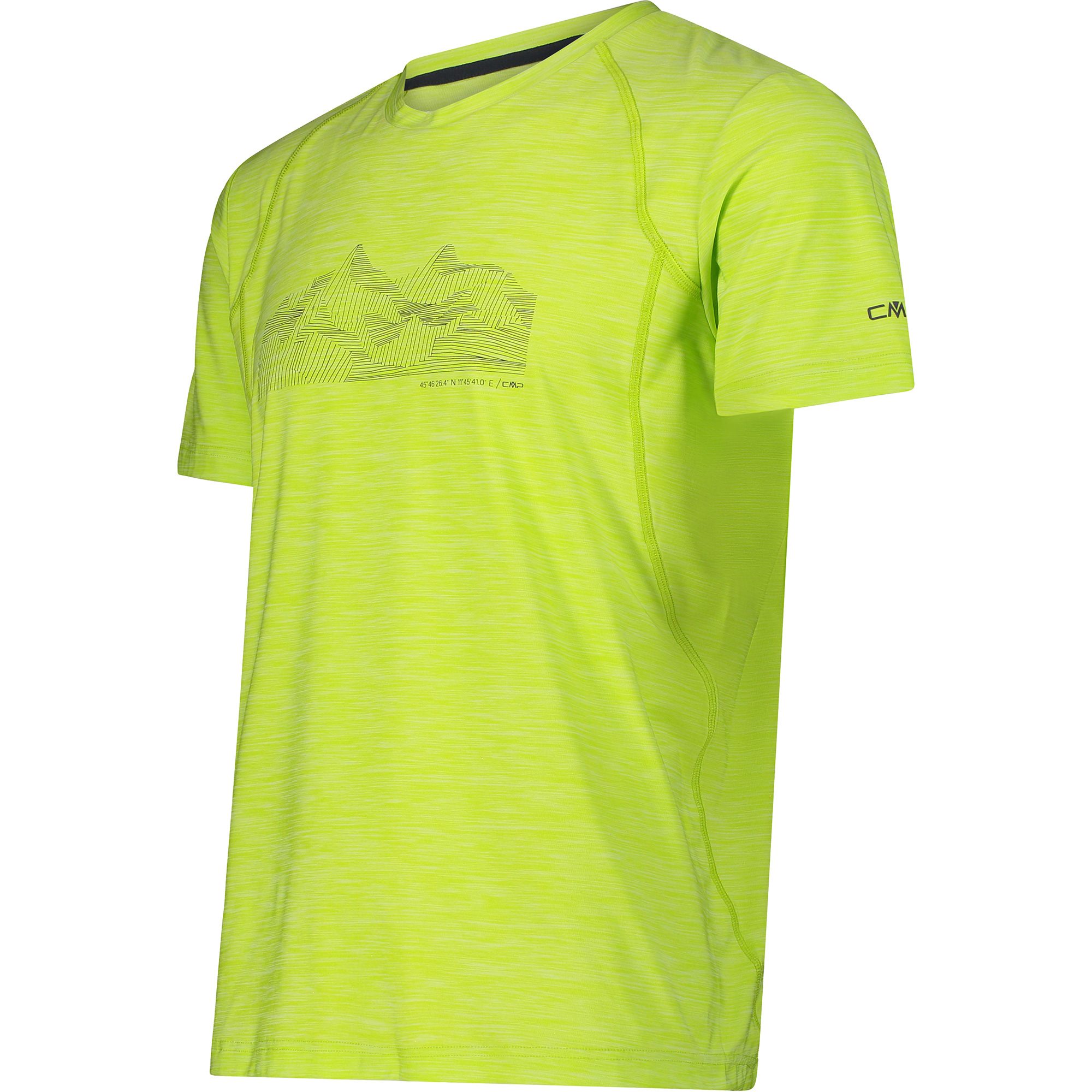 CMP T-Shirt Herren acido melange