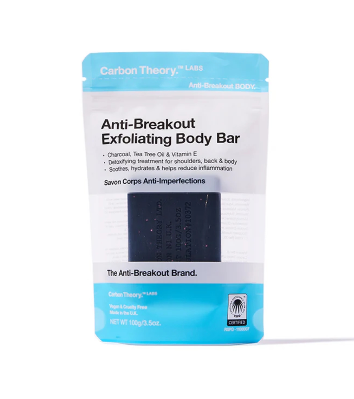 Carbon Theory - *Anti-Breakout* - Sabonete corporal esfoliante anti-manchas