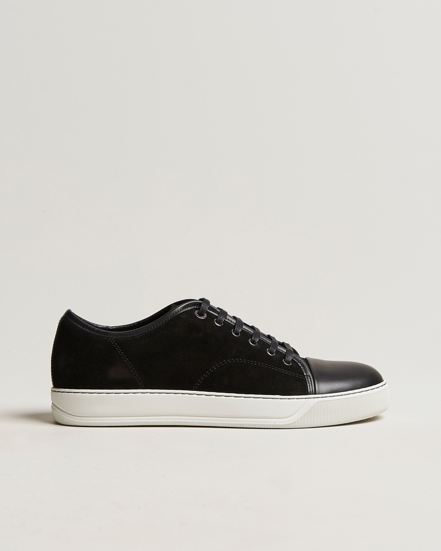 Lanvin DBB1 Nappa Cap Toe Sneaker Black