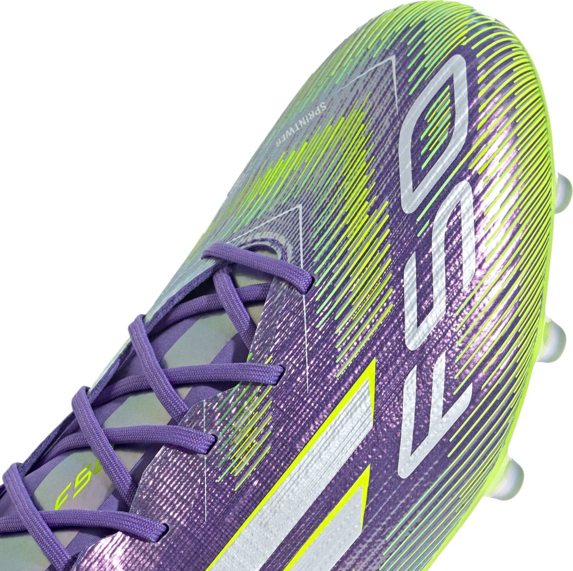 F50 Elite AG Purple Rush/Cloud White/Lucid Lemon