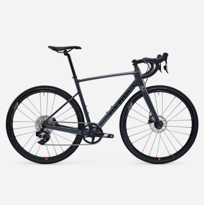 Van Rysel - NCR CF Allroad - Fiets - Grijs - SRAM Apex AXS 12s 700mm