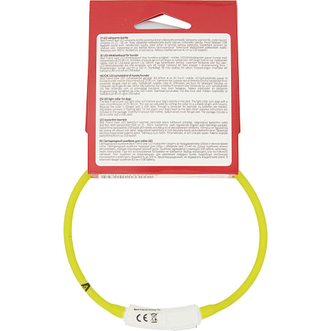 Halsbånd m. LED-lys 25-40 cm