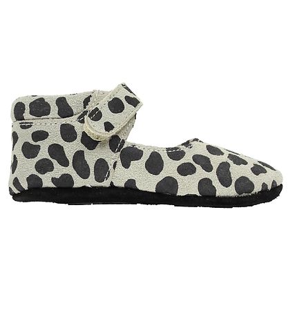 Fuzzies Ballerina Hausschuhe - Puk - Dalmatinerprint