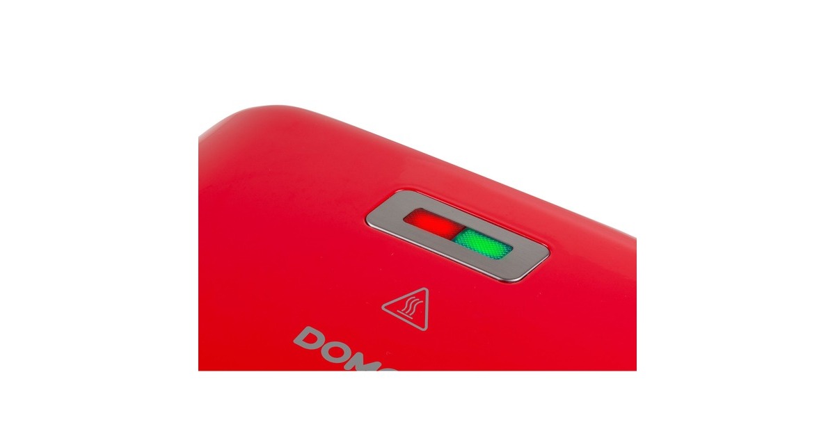 DomoSnack Party 5-in-1 snackmaker  (Rood)
