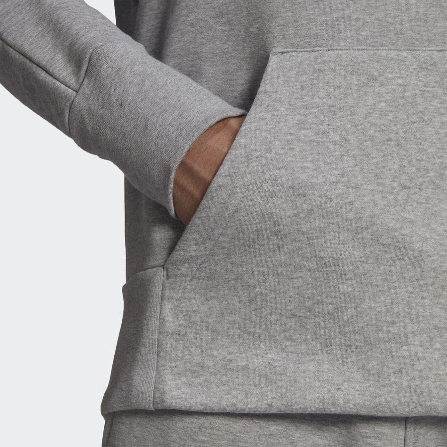 adidas Sweat à Capuche Studio Lounge Fleece - Gris